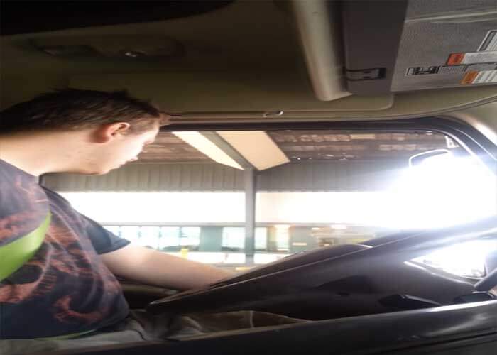 Video: Truck Driver Challenges Border Patrol, Ends Up With Busted Out Window