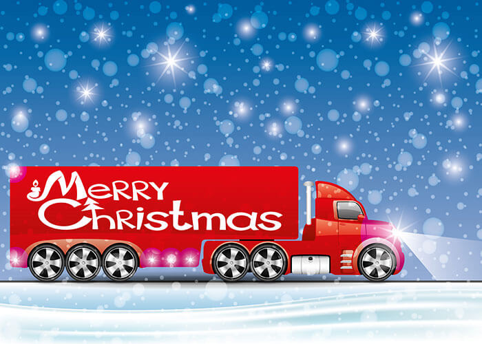 'Twas the Night Before Christmas: Trucking edition.