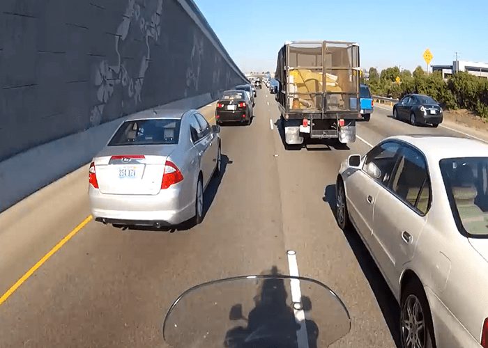 California Officially Legalizes Lane Splitting