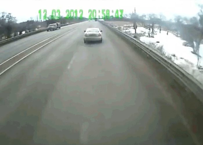 Video: Stupid Driver Gets Brake-Check Karma