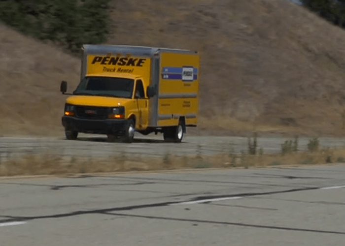 VIDEO: Moving Van Race