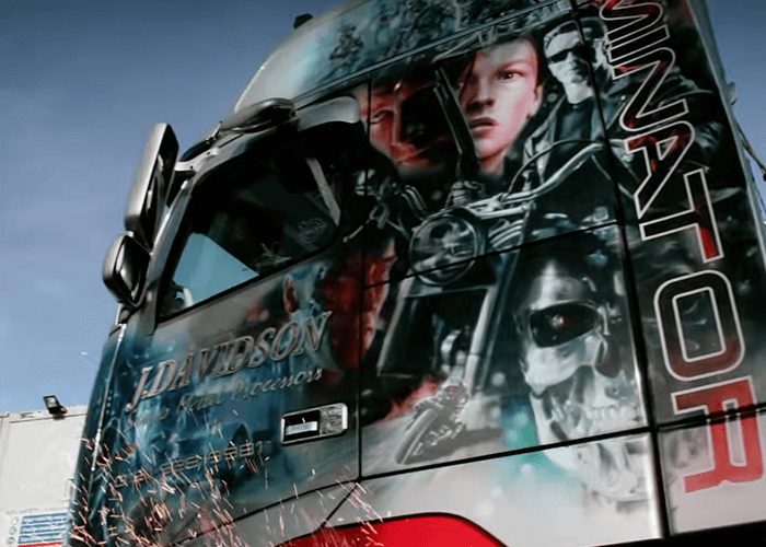 VIDEO: Terminator Truck – “Welcome To My Cab”