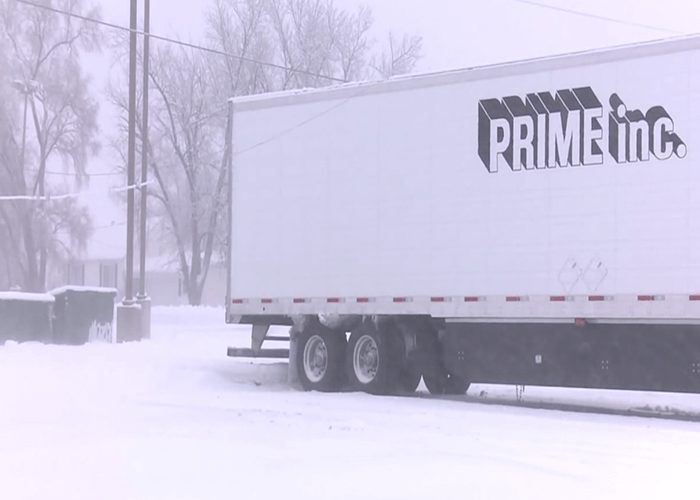 Video: Truck Driver Shocked By Downed Power Lines