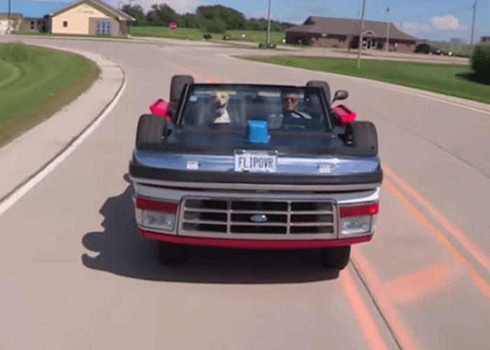 VIDEO: Mechanic Constructs Drivable “Upside Down Truck”