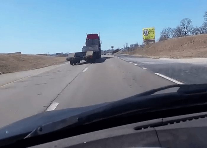 VIDEO: This Erratic Truck Driver Won’t Let A Four Wheeler Pass