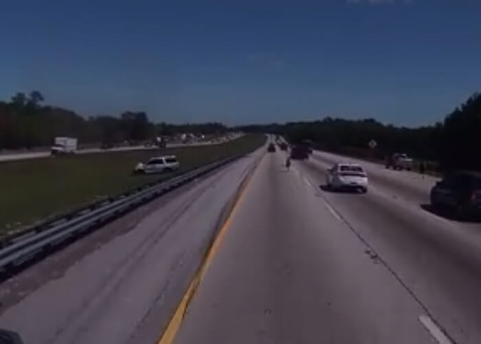 VIDEO: Playing In Traffic Orlando I-4