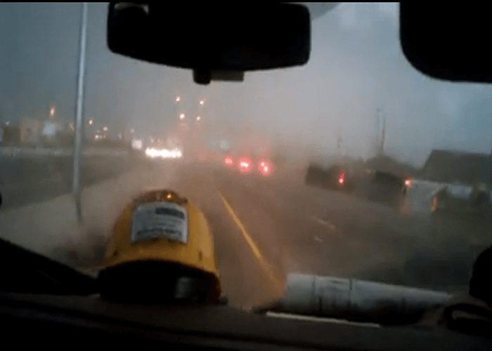 VIDEO: Tornado Flips Over Truck In Oklahoma