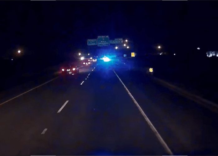 VIDEO: Knights Of The Road Protect Other Drivers