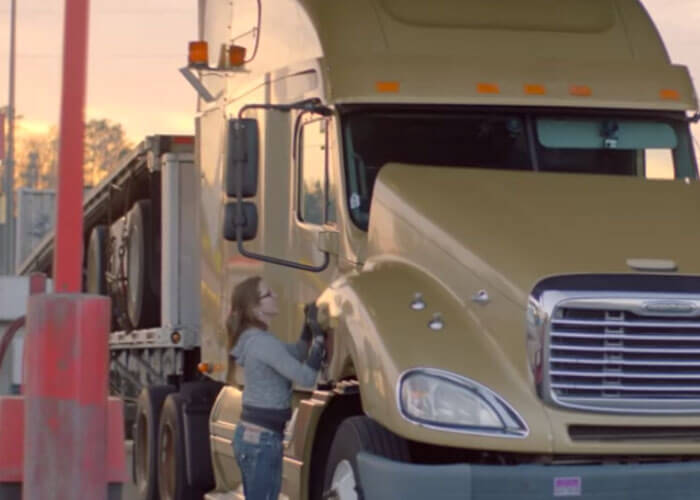 VIDEO: Allie And Her Truck