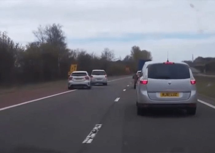 VIDEO: Dashcam Captures Vigilante Four-Wheeler