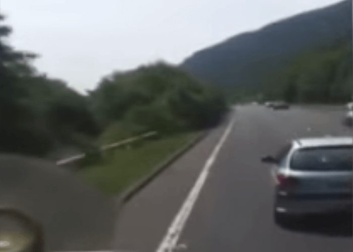 VIDEO: Truck Driver Rescues Diabetic Motorist