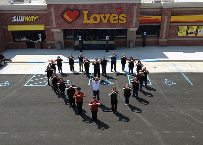 Love's Opens New Facilities in Texas and Indiana