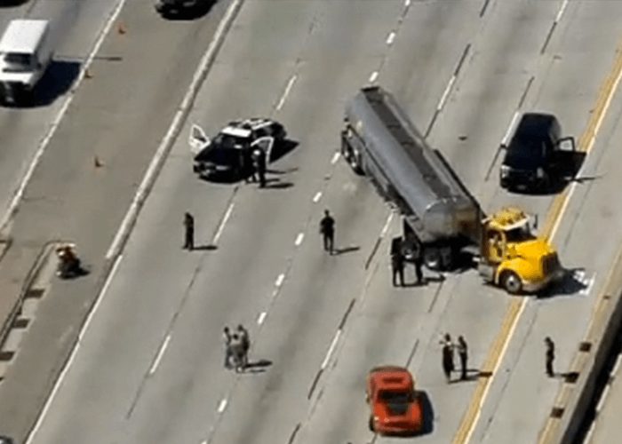 Trucker Saves LAPD Officer