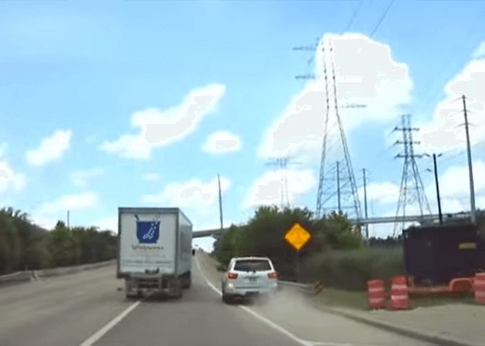 VIDEO: SUV Vs. Truck Road Rage