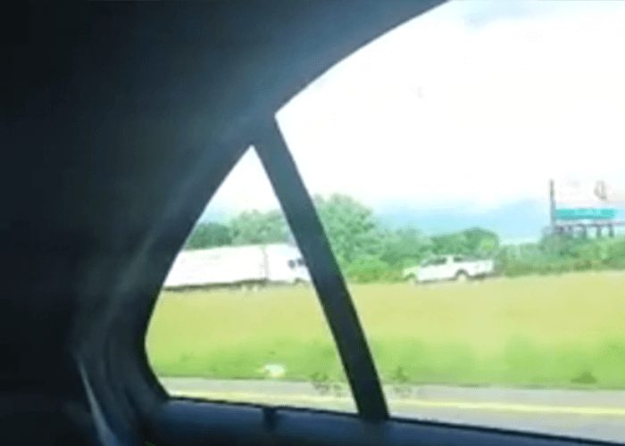 VIDEO: Truck Driving Wrong Way On I-75