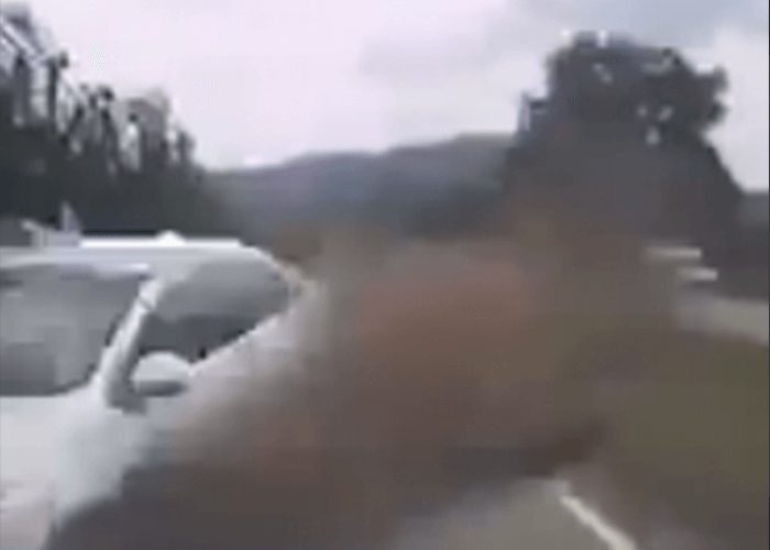 VIDEO: Motorist’s Nightmarish Close Call With Out Of Control Car