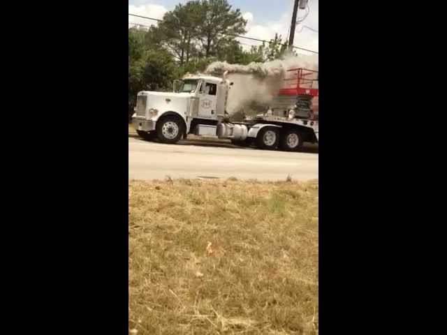 VIDEO: Runaway Peterbilt