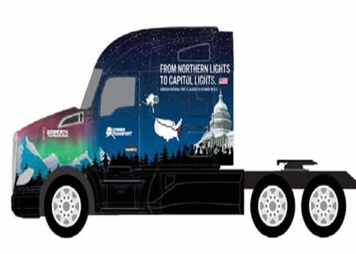 Kenworth T680 To Transport Capitol Christmas Tree