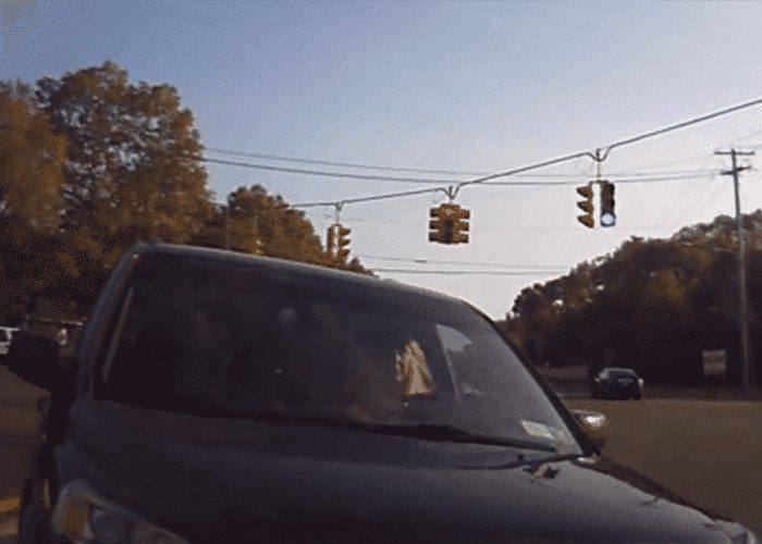 VIDEO: Drunk SUV Driver Collides With Car…Twice