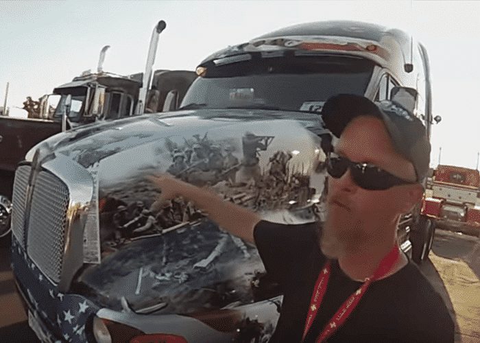 VIDEO: Closer Look At “Liberty And Justice” Tribute Truck