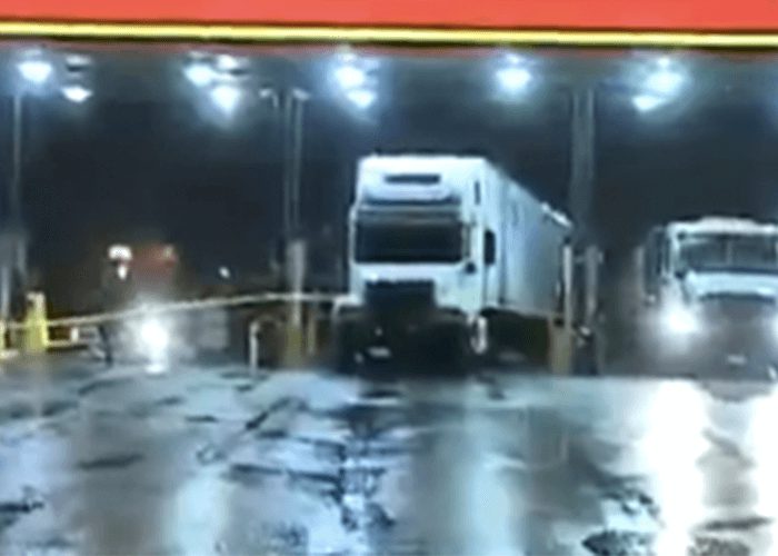 Trucker Shot In Indiana