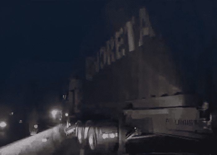VIDEO: Dash Cammer Almost Crushed By Crashing Truck