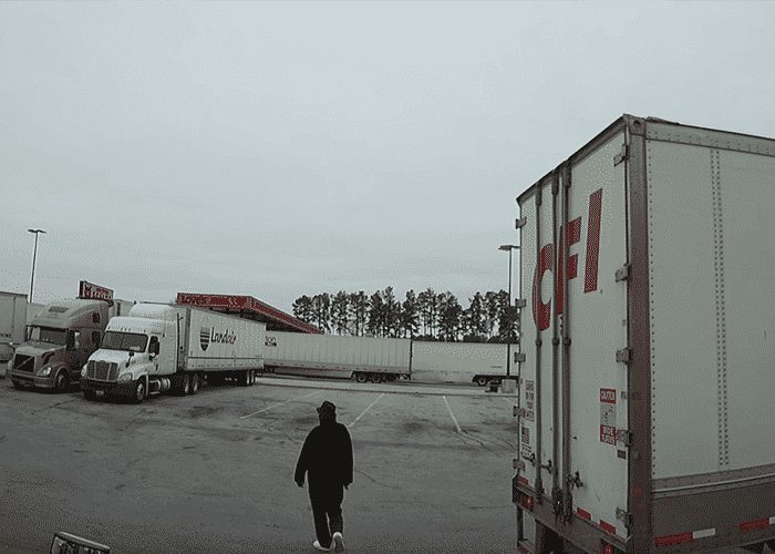 VIDEO: Suspected Con Man Caught On Camera At Truck Stop