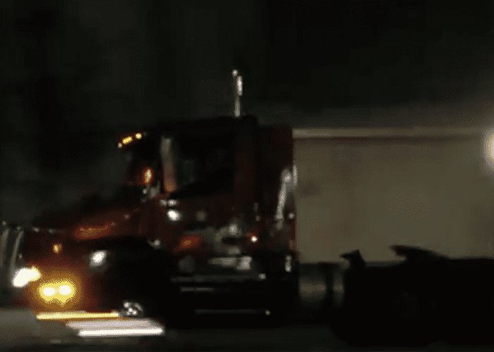 VIDEO: Fallen Trucker’s 18 Wheeler Funeral Procession