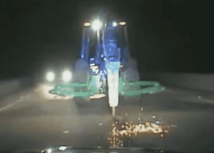 VIDEO: Backhoe Joyride On Seven Mile Bridge