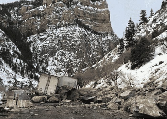 Colorado Rock Slides