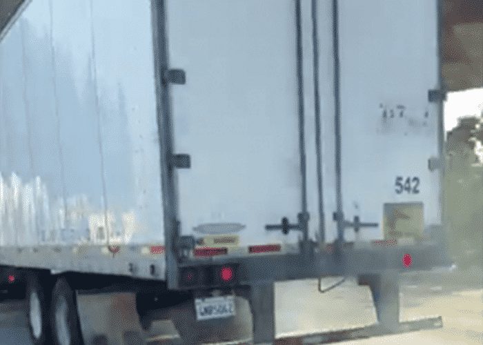 Good Samaritan Warns Trucker