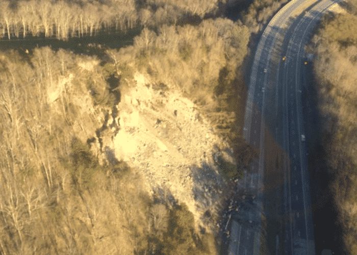 Landslide Closes I-75