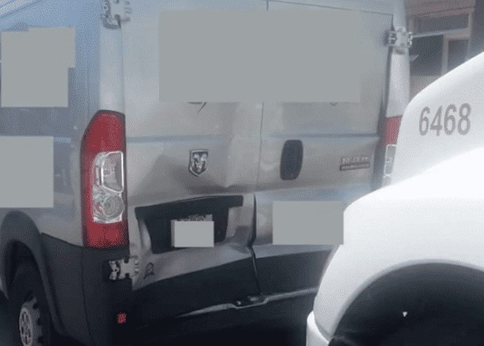 VIDEO: Van Gets Rear Ended By Big Rig