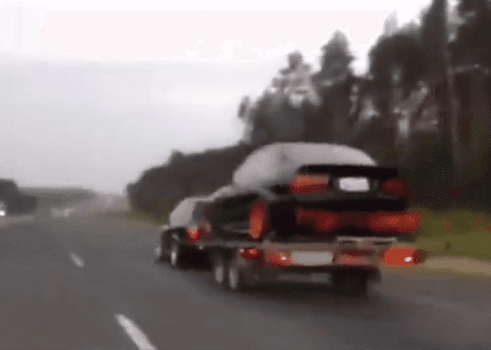 VIDEO: Epic Car Towing Fail