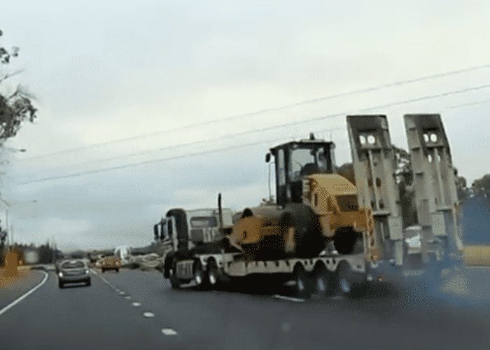Trucker Vs. Sudden Traffic Slowdown