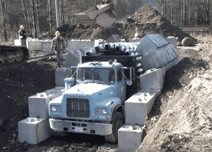 VIDEO: Truck Helps Crews Build Tunnels — Fast