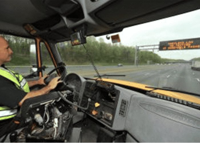 Maryland Police Use Dump Trucks To Catch Distracted Drivers