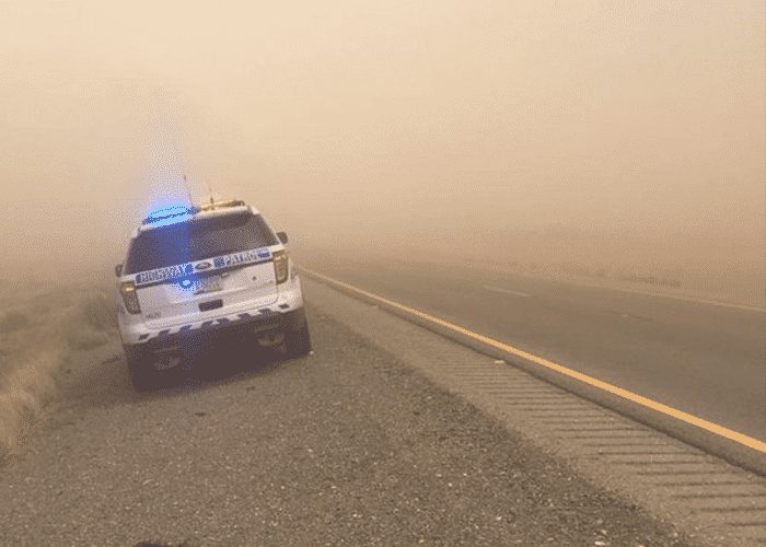 Arizona Lowers Speed Limit On I-10 Because of Dust Storm Crashes