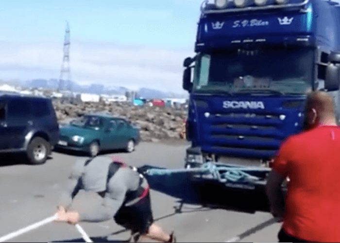 VIDEO: Game Of Thrones Strongman Pulls 17 Ton Truck