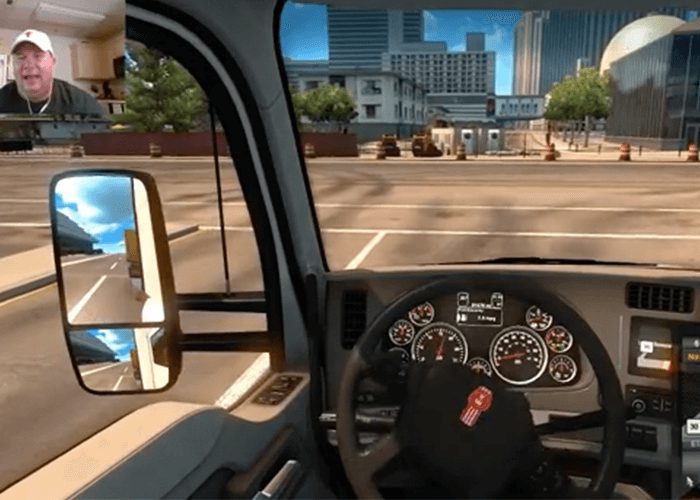 VIDEO: An Actual Trucker Plays American Truck Simulator