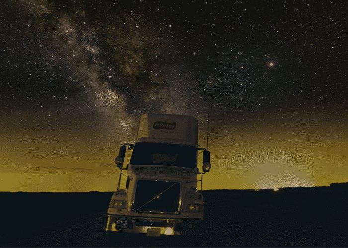 PHOTO: Frito Lay Truck Considers Its Place In The Cosmos