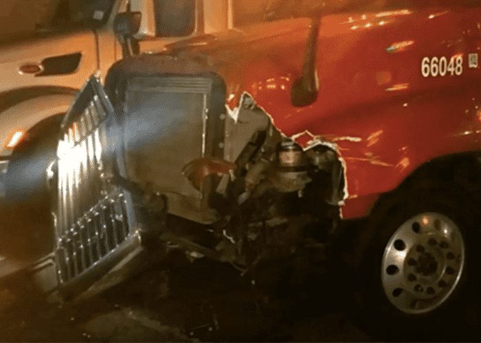VIDEO: Truck Stop Hit And Run