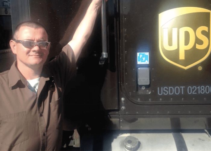 UPS Freight Driver Saves Family From Fire