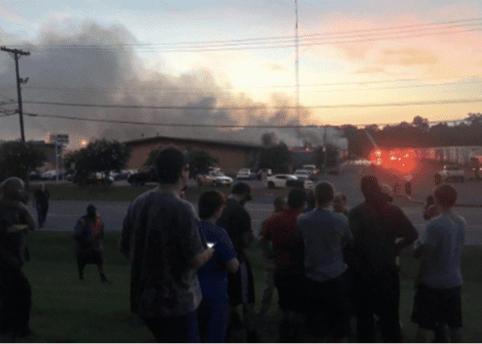 Cause Of Explosion And Four Alarm Fire At Trucking Company Still Unknown