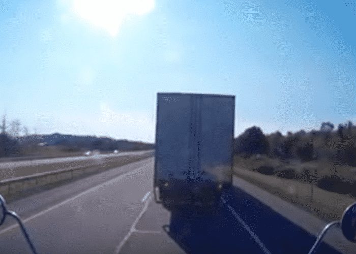 VIDEO: Trucker Vs. Trucker Brake Check