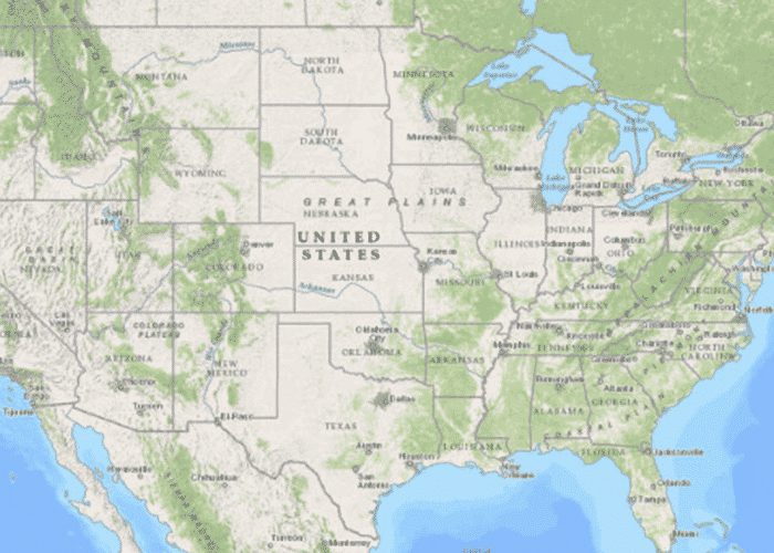 National Geographic Releases Detailed High-Res Topographical Maps