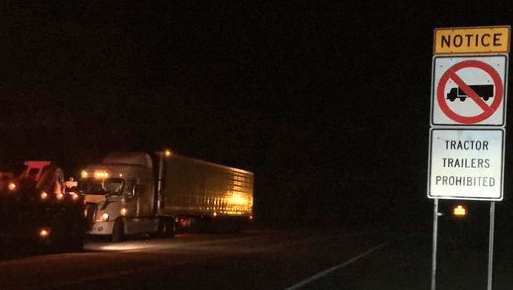 Trucker Slammed With $3500 Fine After Getting Stuck In Smugglers Notch