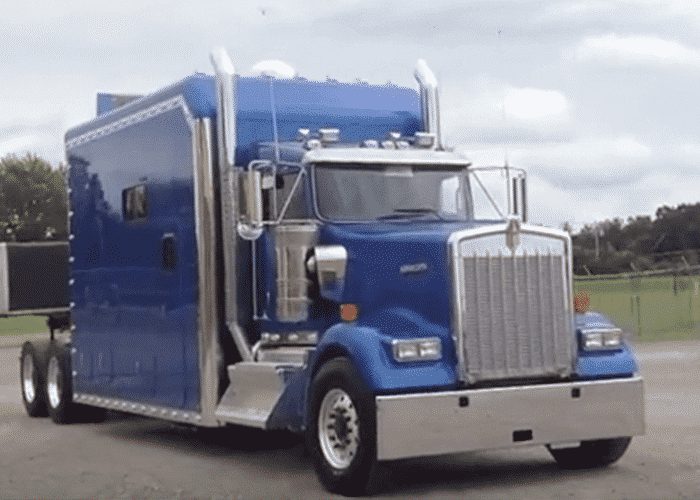 Kenworth w900l кабина