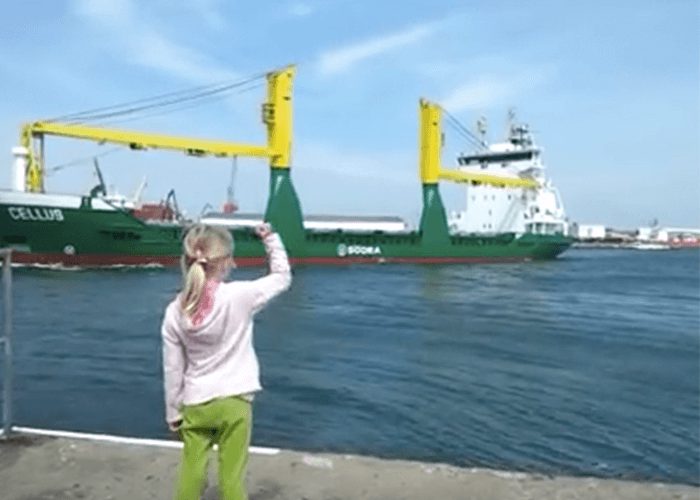 VIDEO: Kid Only THINKS She Wants A Horn Salute