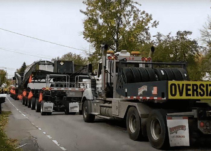 VIDEO: Monster Truck Hauling Nuclear Waste